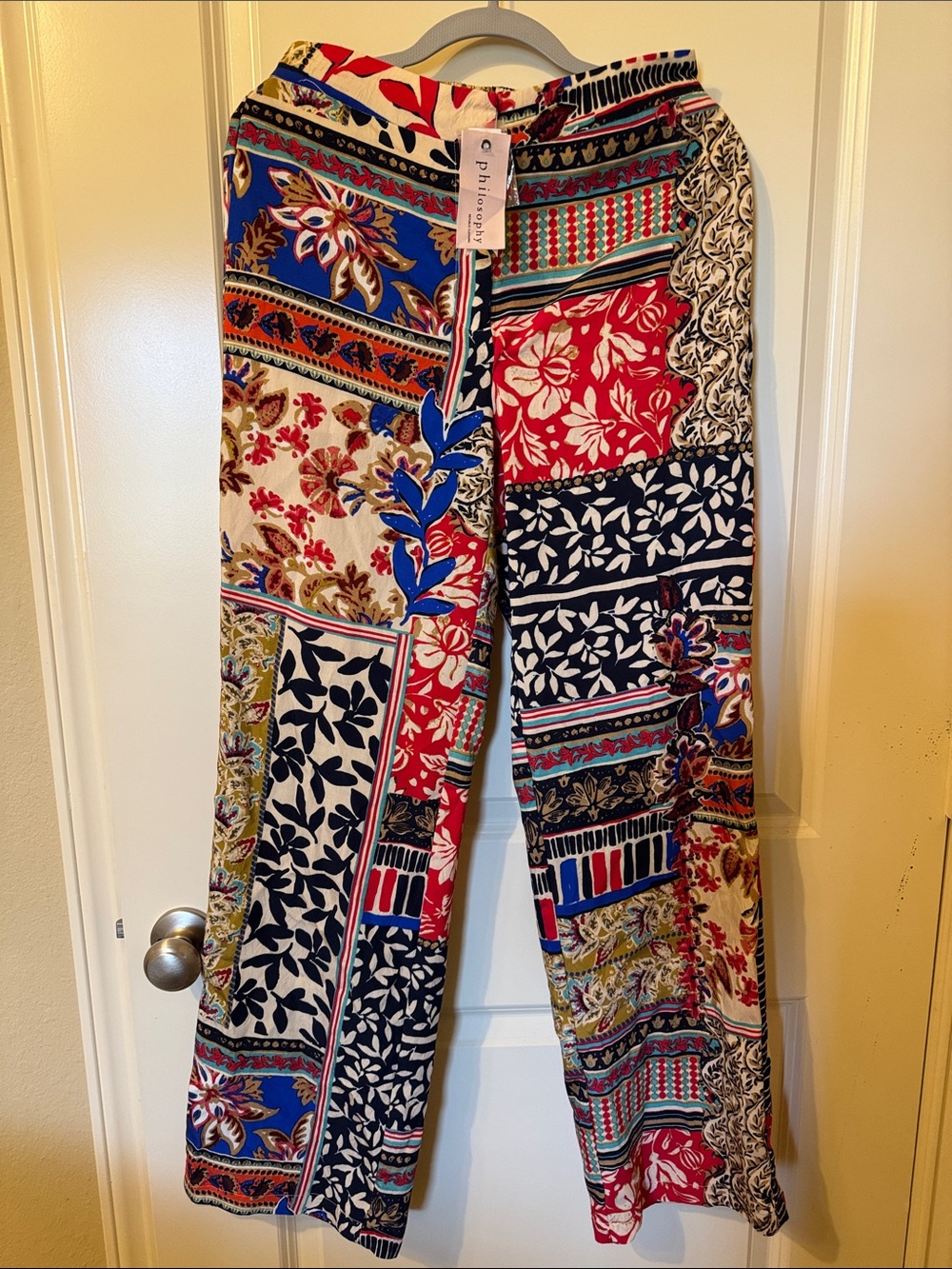 Philosophy Women’s print Pants - Picture 1 of 5